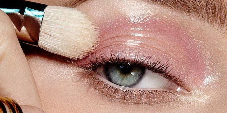 Make-up trend: shiny oogleden
