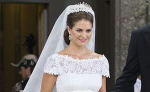 Zweedse prinses Madeleine trouwt in Valentino