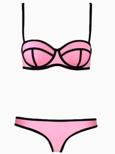 pink push up bikini