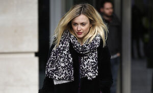OOTD: Fearne Cotton mixed rood en panter print 