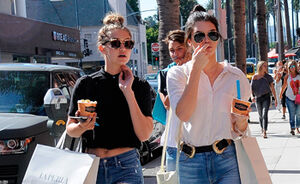 OOTD x 2: Kendall & Gigi's stylish shopping spree