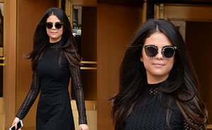 OOTD: Selena Gomez in Little Black Dress (LBD)