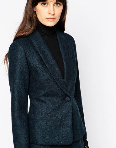 Premium Tweed Blazer with Lace Cuff Detail