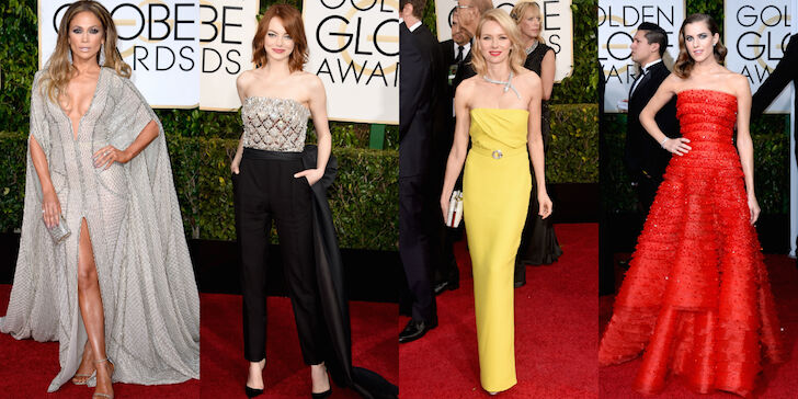 Golden Globes: de jurken