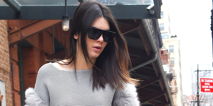 Outfit of the Day: Kendall Jenner in skirt-pants
