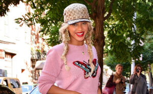 Met deze Gucci outfit komt eigenlijk alleen Beyoncé weg...