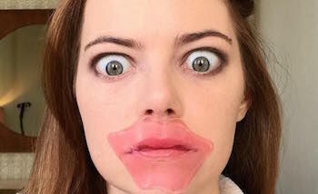 Celebrity beauty trend: lip masker