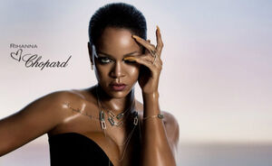 Rihanna ontwerpt nu sieraden in samenwerking met Chopard