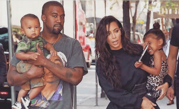 Kim en Kanye hebben kinderkledinglijn ontworpen en het is op en top Yeezy