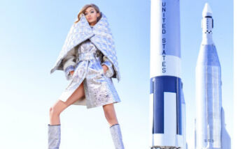 Gigi Hadid is een spacey chick voor Harper's Bazaar