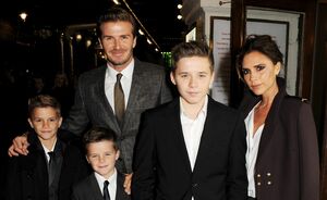 Zo ziet een dagtripje met de familie Beckham eruit