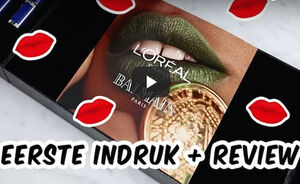 L'ÓREAL PARIS x BALMAIN lipstick review