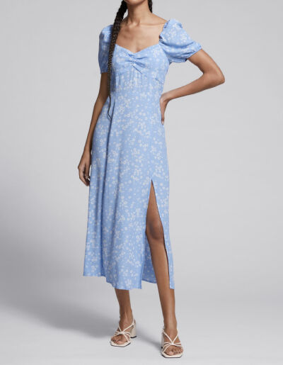 outfit voor pasen pastel bloemen jurk H&M
