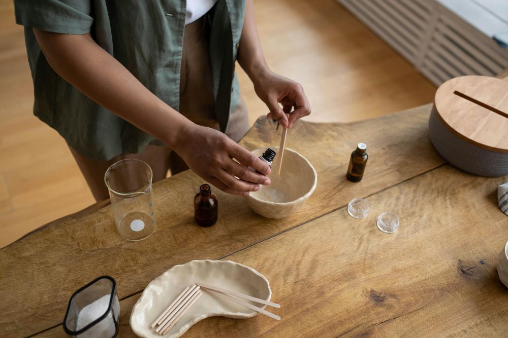 DIY natuurlijke facemist met herfstgeuren