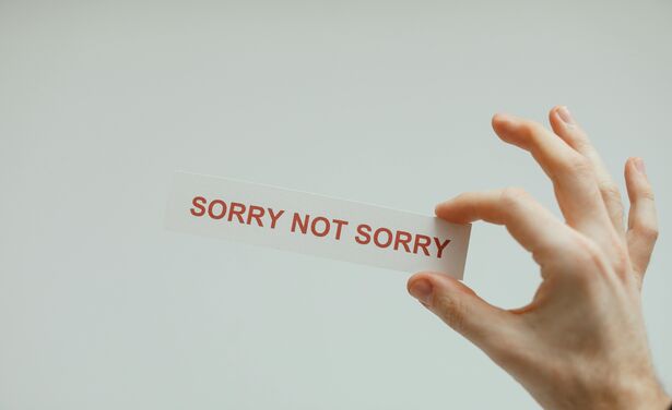 Dingen waar je helemaal geen sorry voor hoeft te zeggen