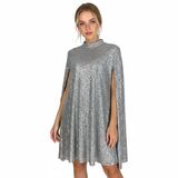 
  
Cape Jurk Zilver Glitter 