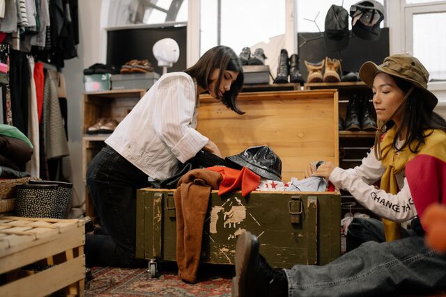vintage shoppen