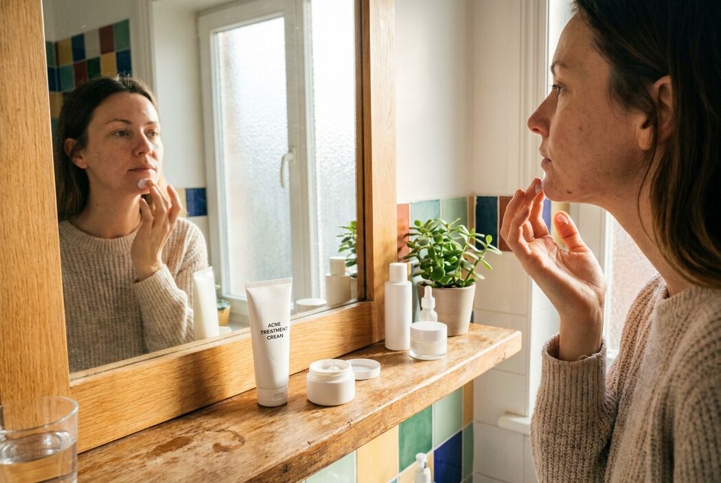 Acne crème op volwassen leeftijd: waar let je op?