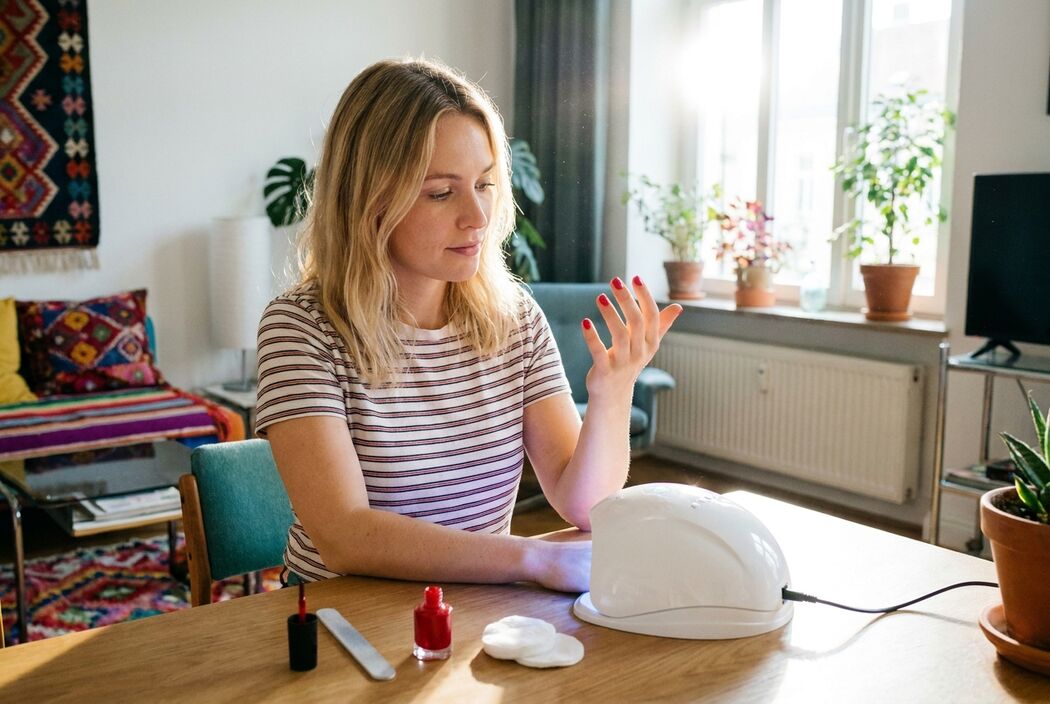 Werkt een nageldroger ook bij gewone nagellak?
