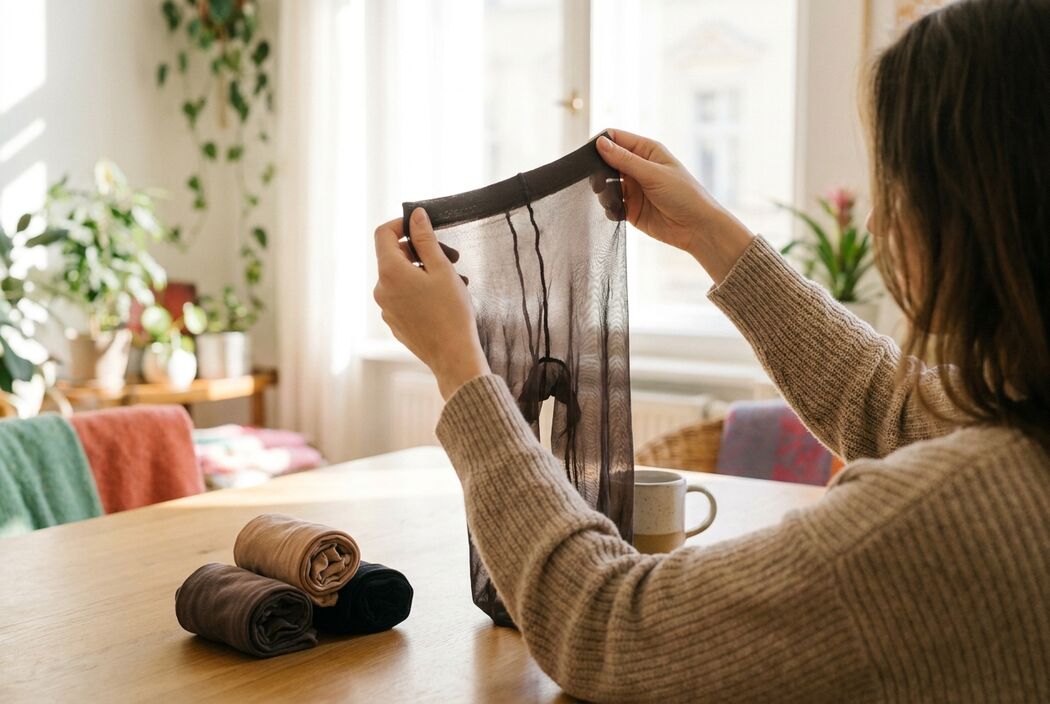 Wat betekent denier bij een panty?