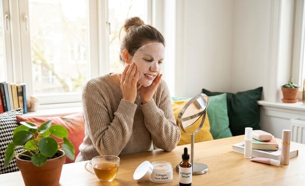 Het verschil tussen een collageenmasker en een collageen serum