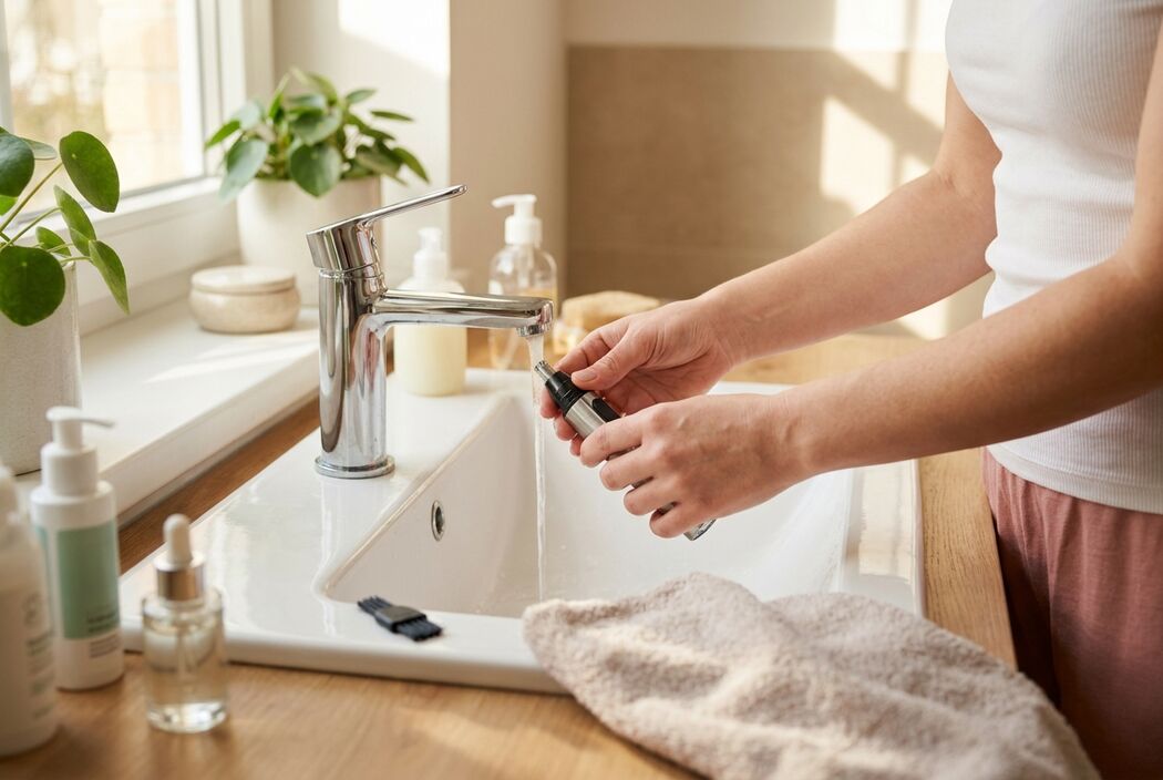 Zo houd je je neustrimmer schoon en hygiënisch