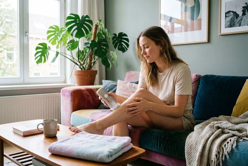 Hoe lang duurt het voordat je minder haargroei ziet?