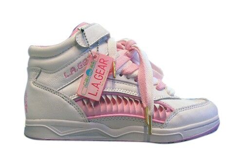 L.A. Gear Sunrise fitnessschoenen dames zwart/roze/glitter -  Thuis-Sporten.nl