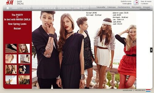 H&M webshop1